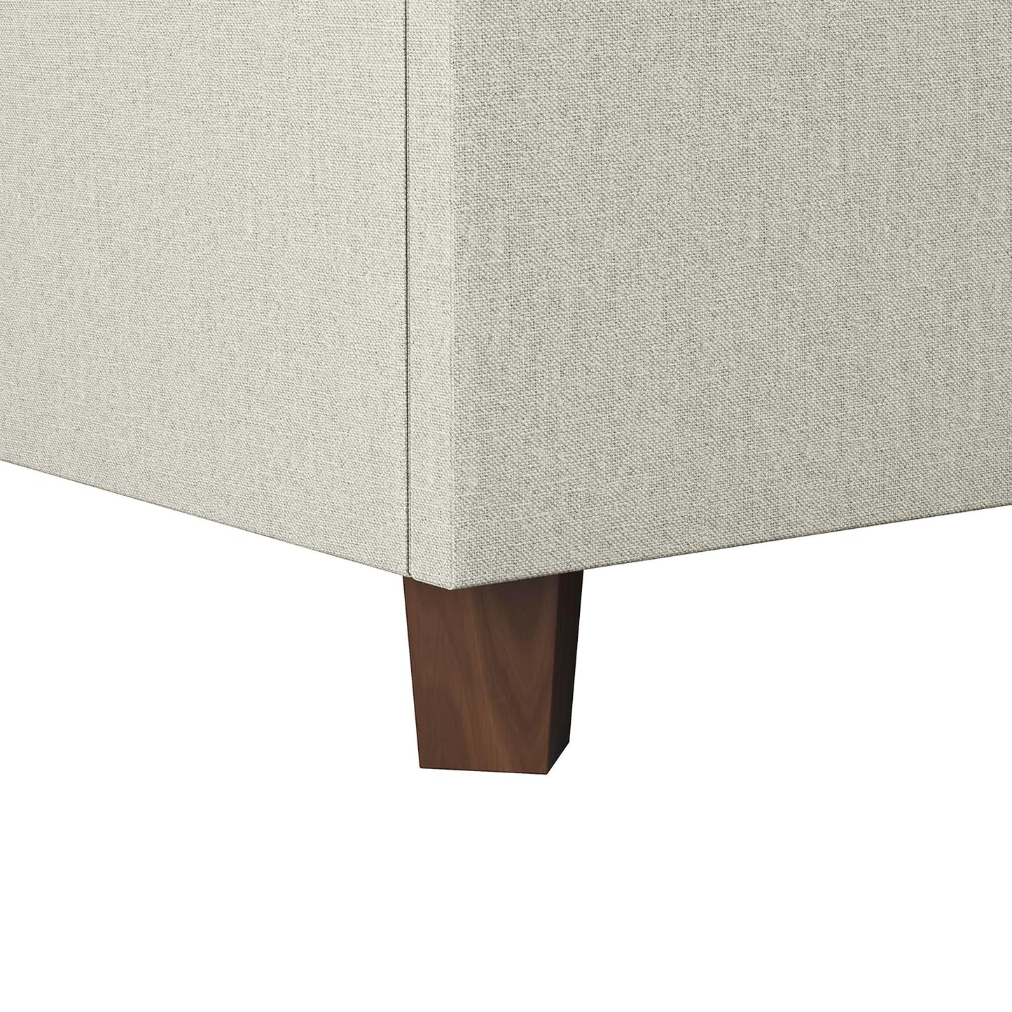 Brittany Upholstered Bed - Gray - Queen