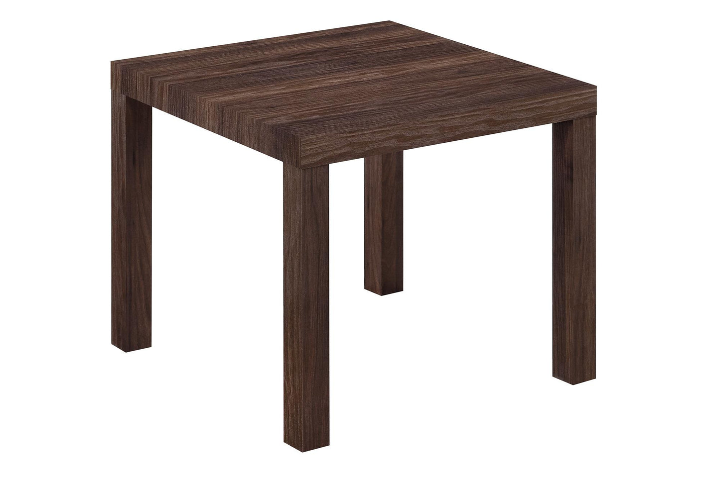 Parsons Wooden End Table - Florence Walnut