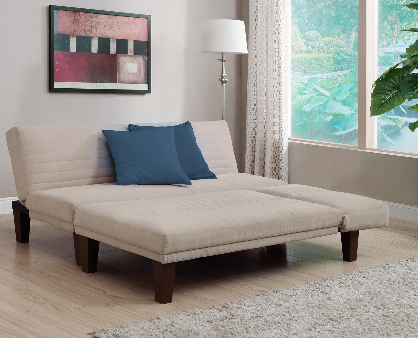 Donna Convertible Futon - Tan