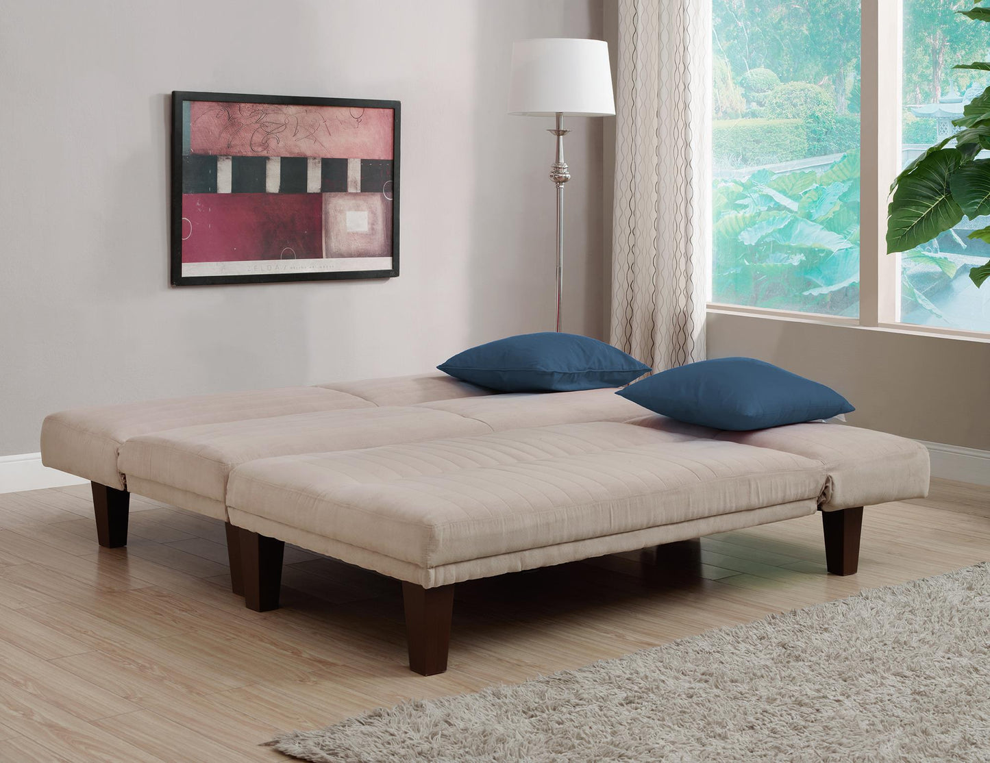 Donna Convertible Futon - Tan