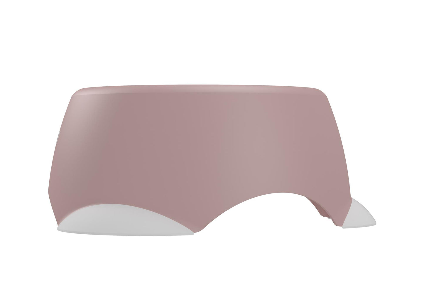 Kids One-Step Step Stool, Set of 2 Lightweight and Non-Slip - Light Pink - 2-Pack