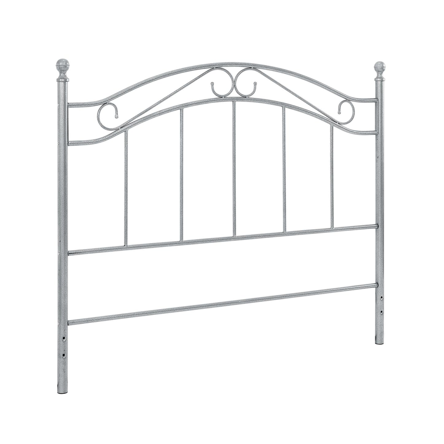 Mainstays Metal Headboard, Full and Queen Size Frame, Pewter - Pewter
