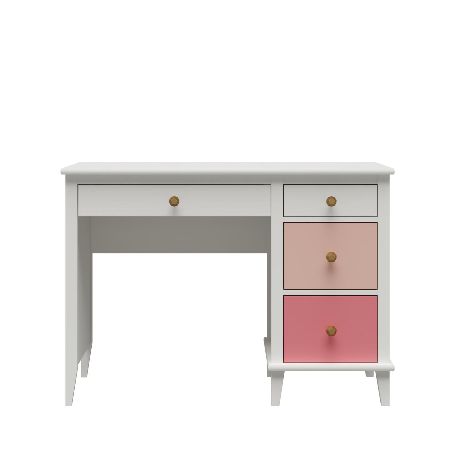 Monarch Hill Poppy Kids’ Desk with 2 Sets of Knobs - Pink