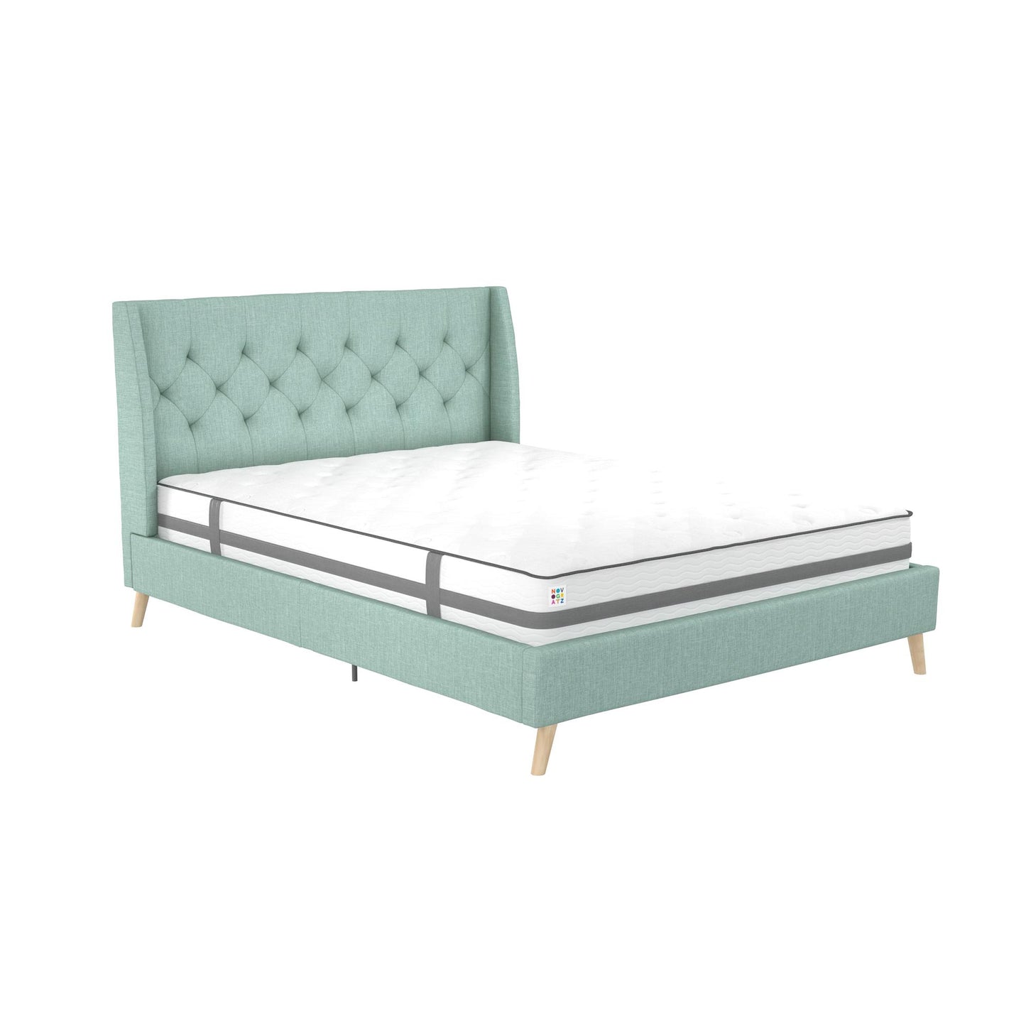 Her Majesty Bed - Green - Queen