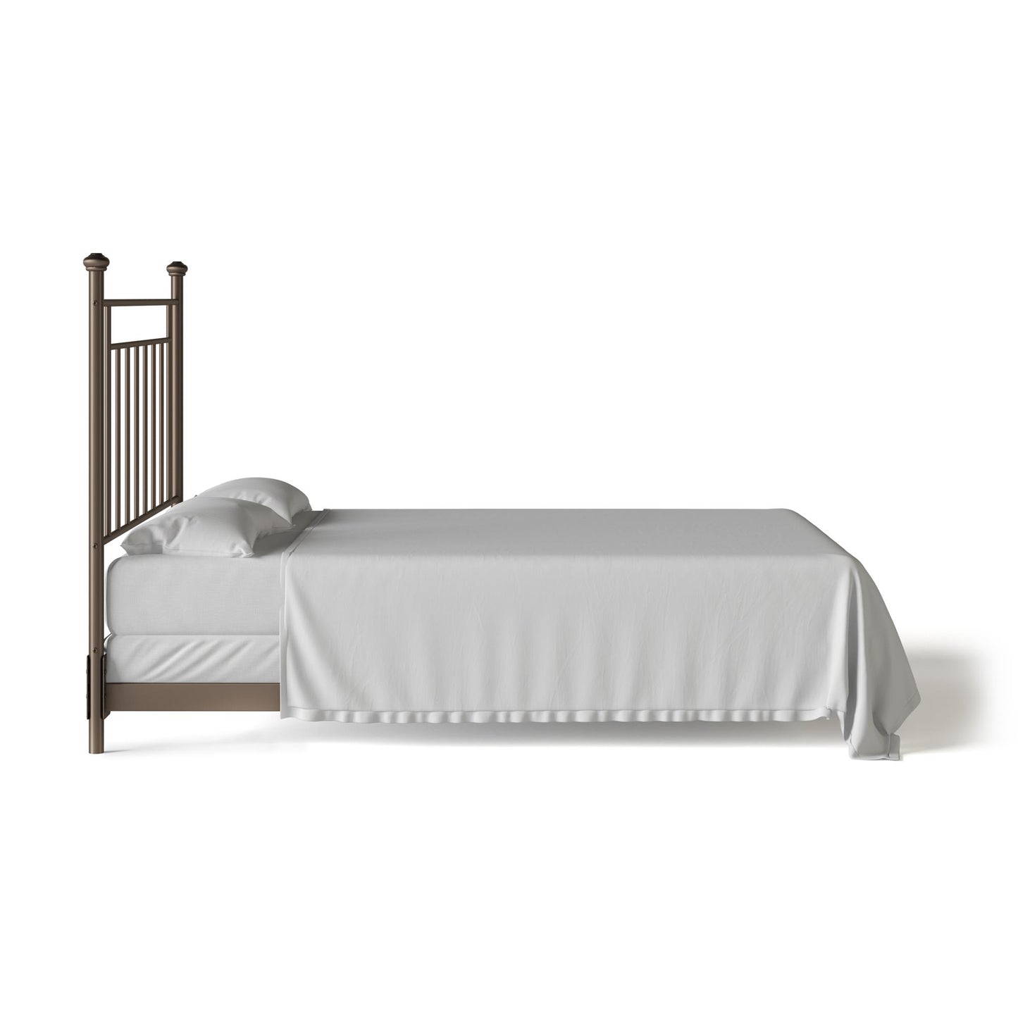 Provo Sturdy and Elegant Metal Headboard - Bronze