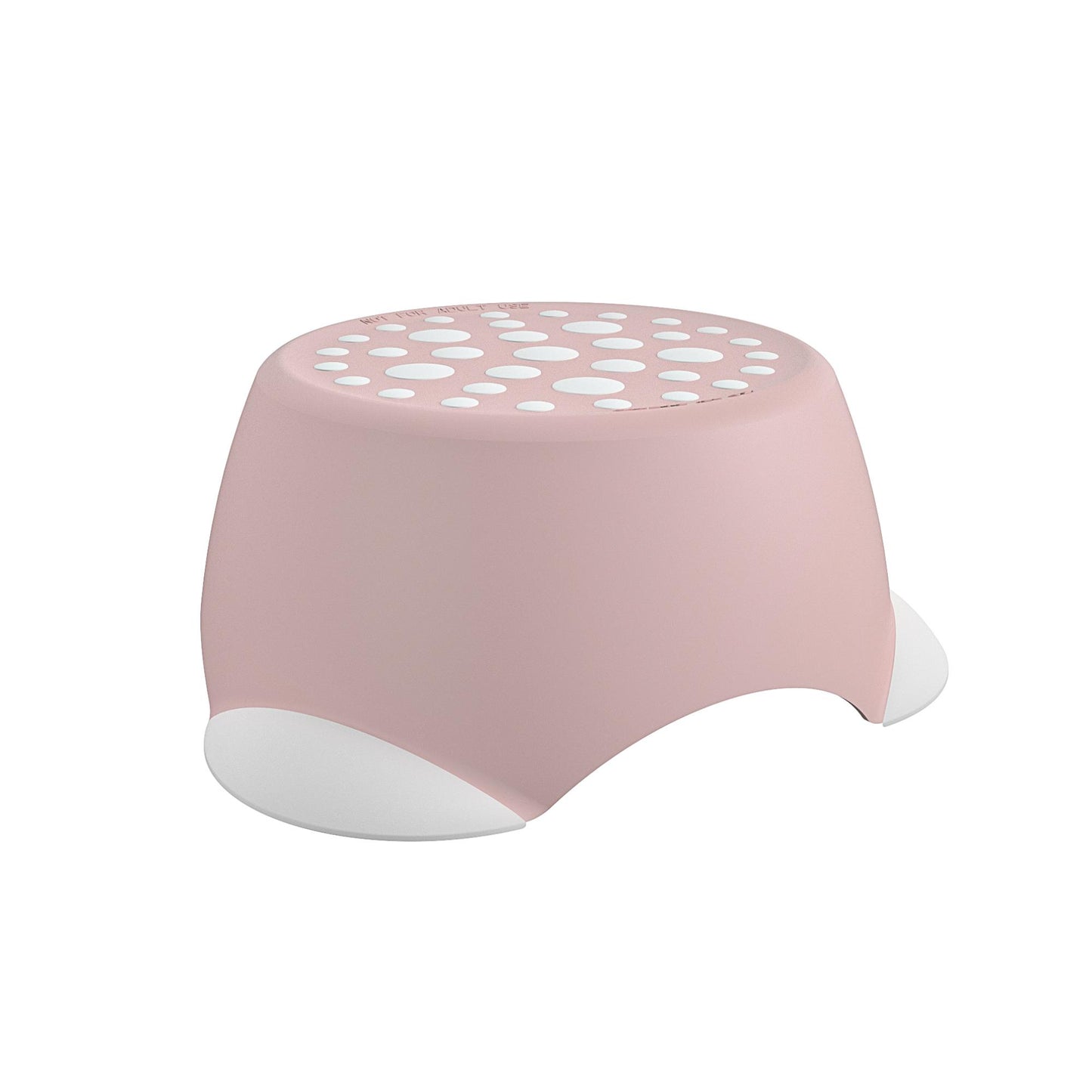 Kids One-Step Step Stool, Set of 2 Lightweight and Non-Slip - Light Pink - 2-Pack