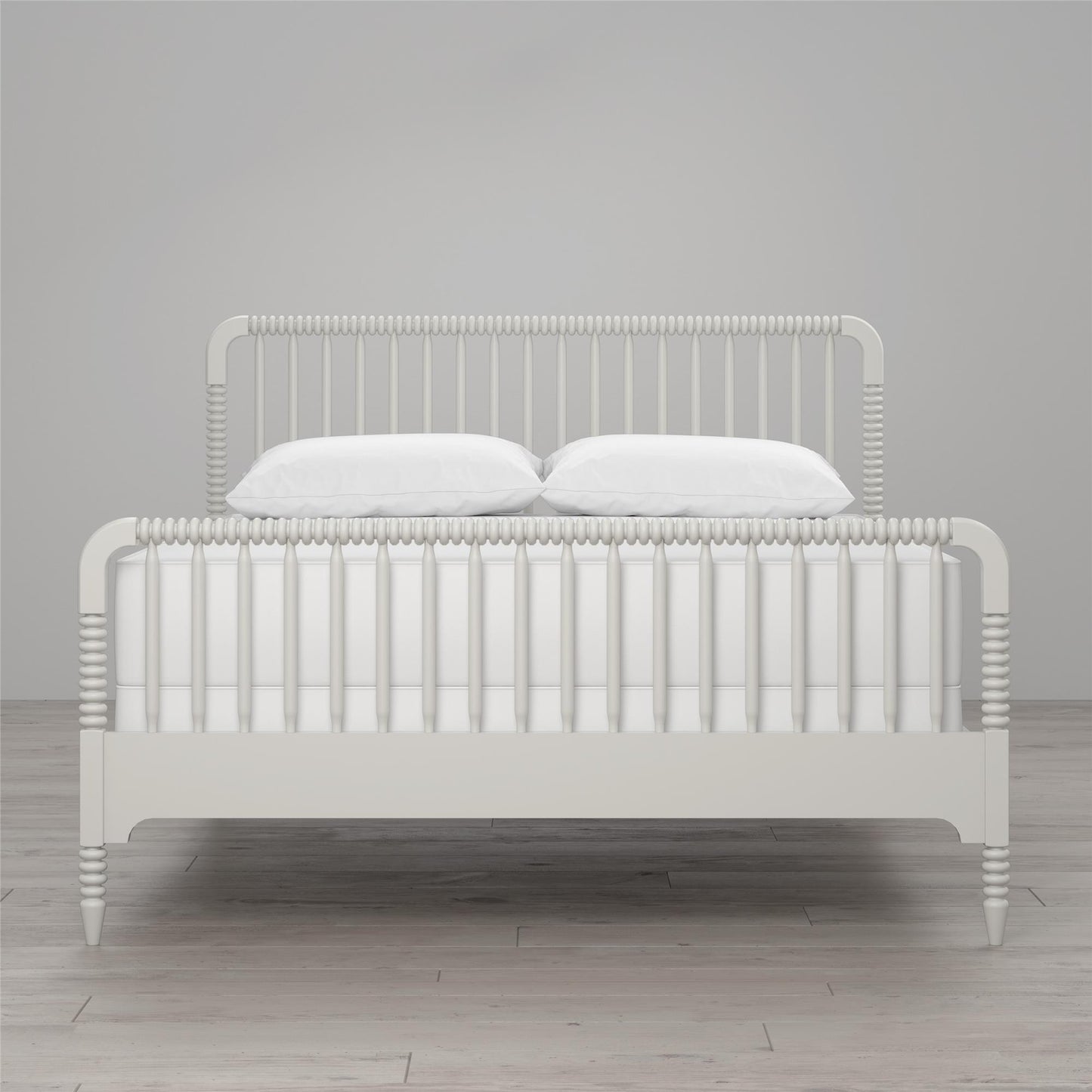 Rowan Valley Linden Kids’ Full Size Bed with Wood Spindles - White - Full