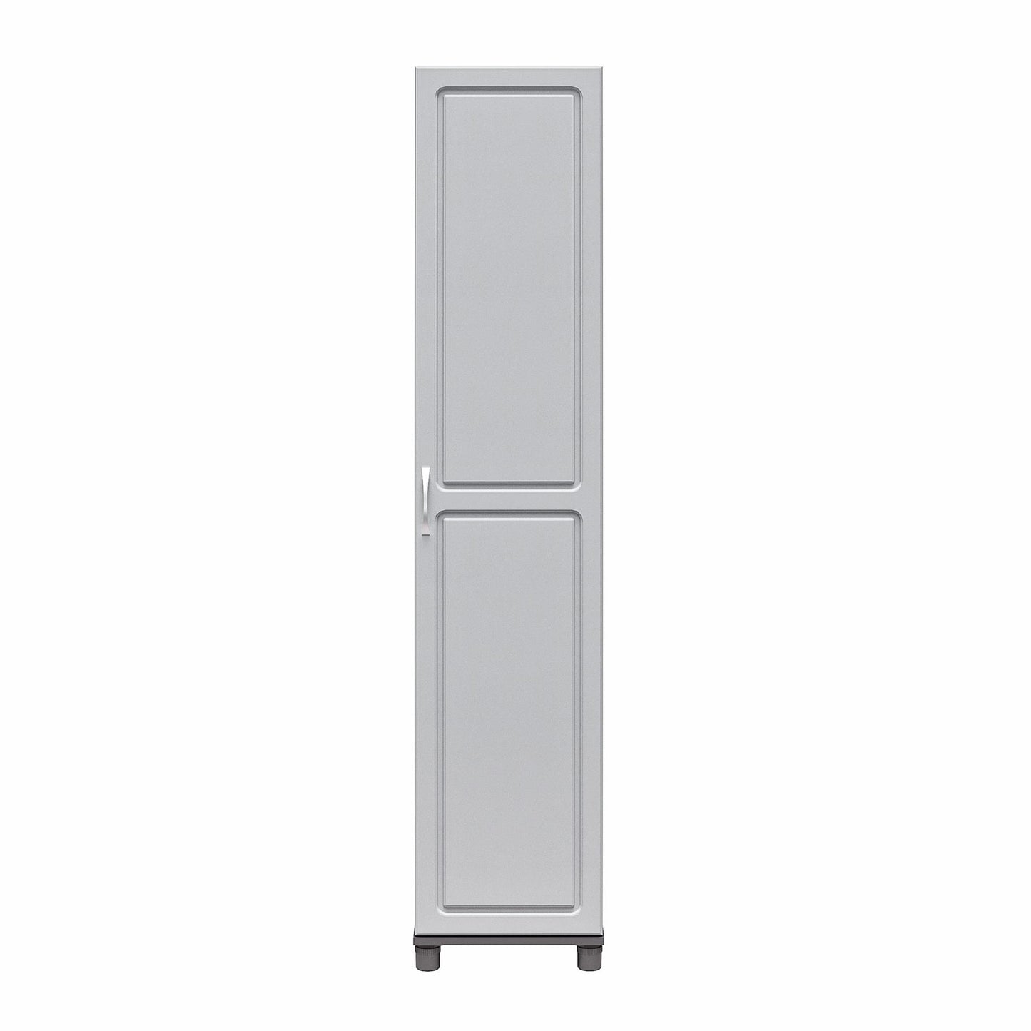 Kendall 16 Inch Multipurpose Storage Cabinet with 5 Shelves - Gray