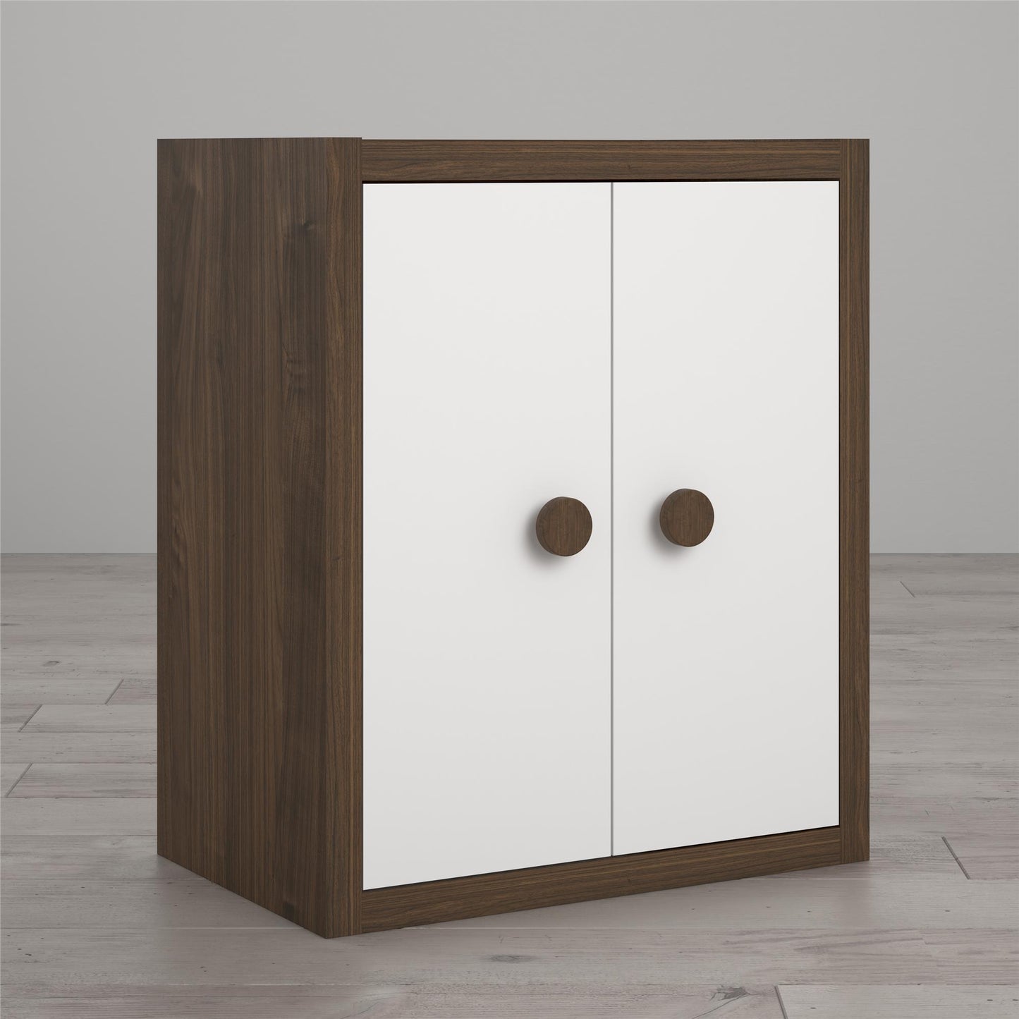 Sierra Ridge Terra Modular Bookcase with Doors - White