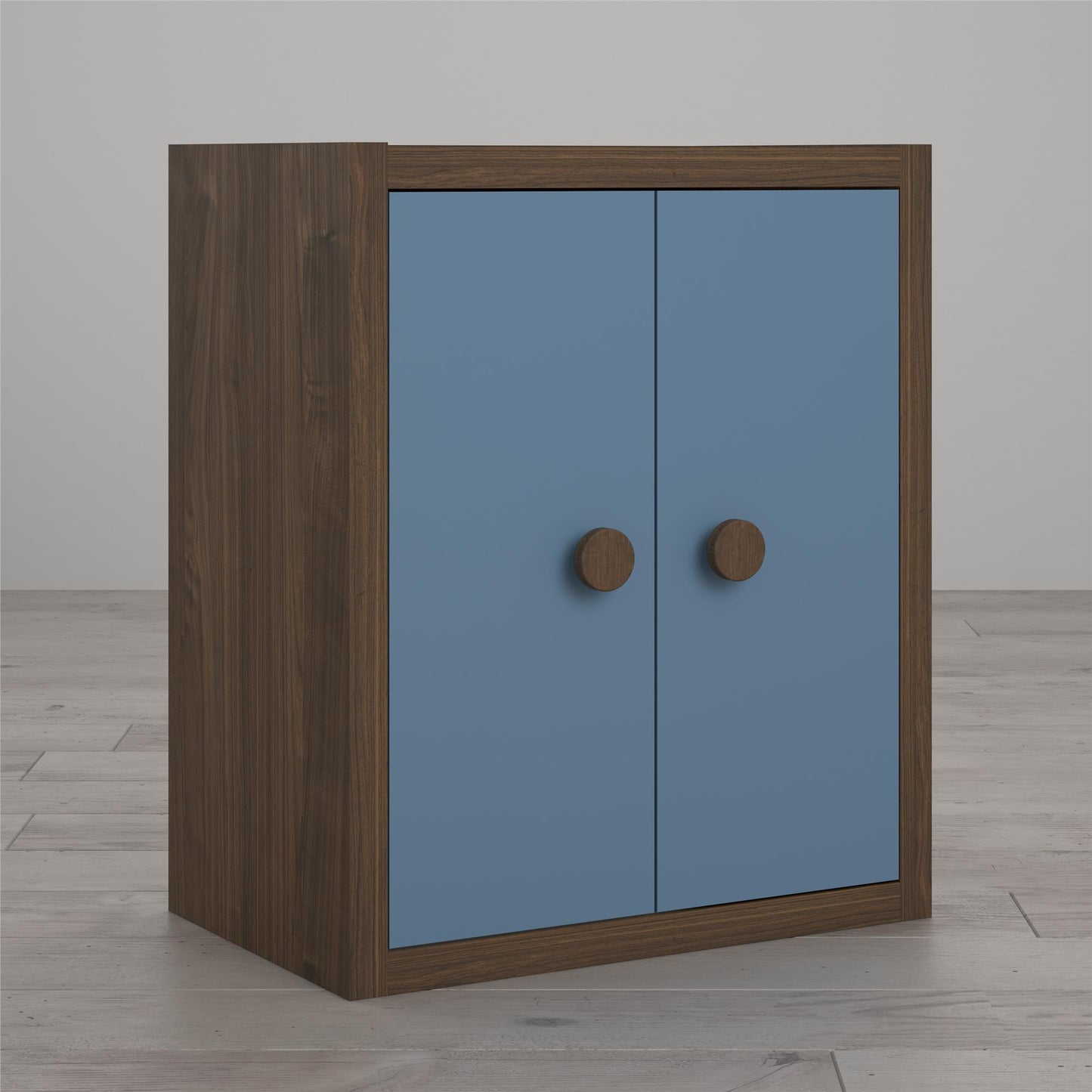 Sierra Ridge Terra Modular Bookcase with Doors - Blue