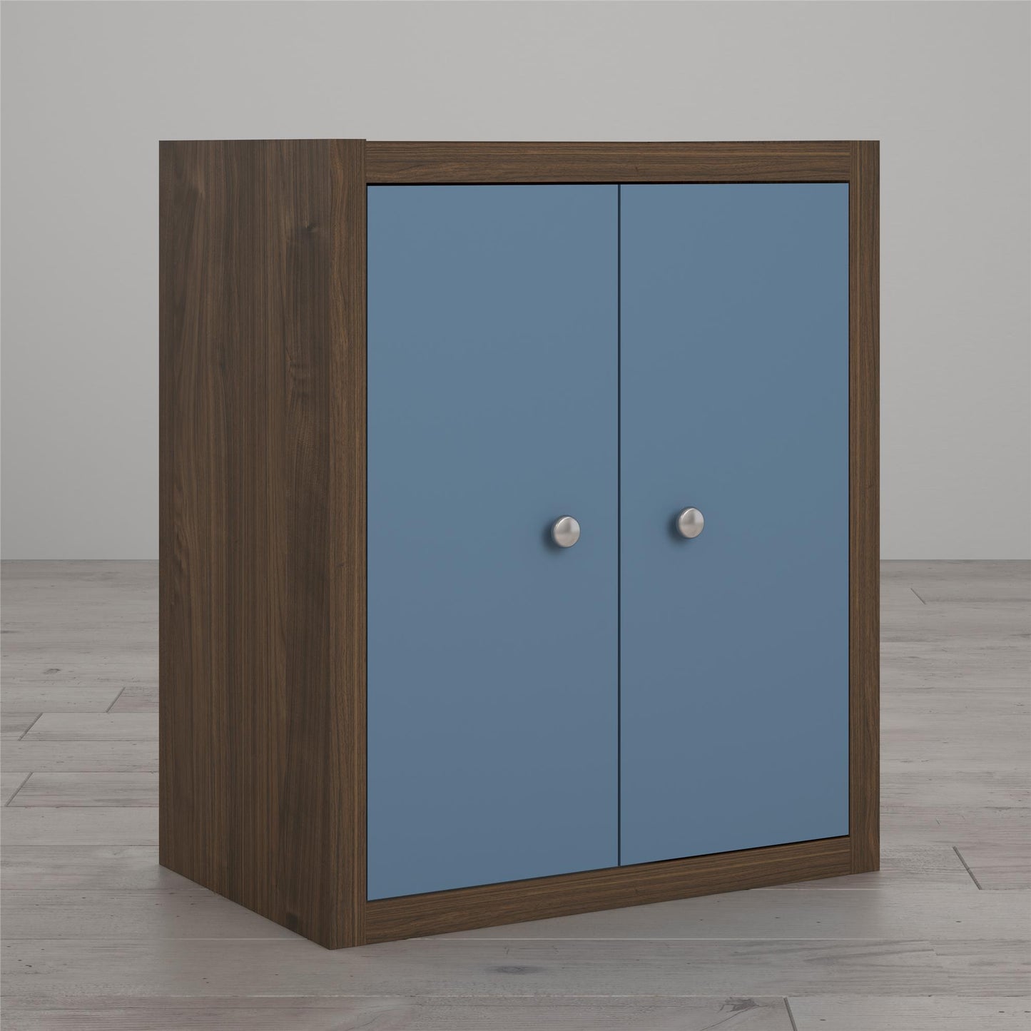 Sierra Ridge Terra Modular Bookcase with Doors - Blue