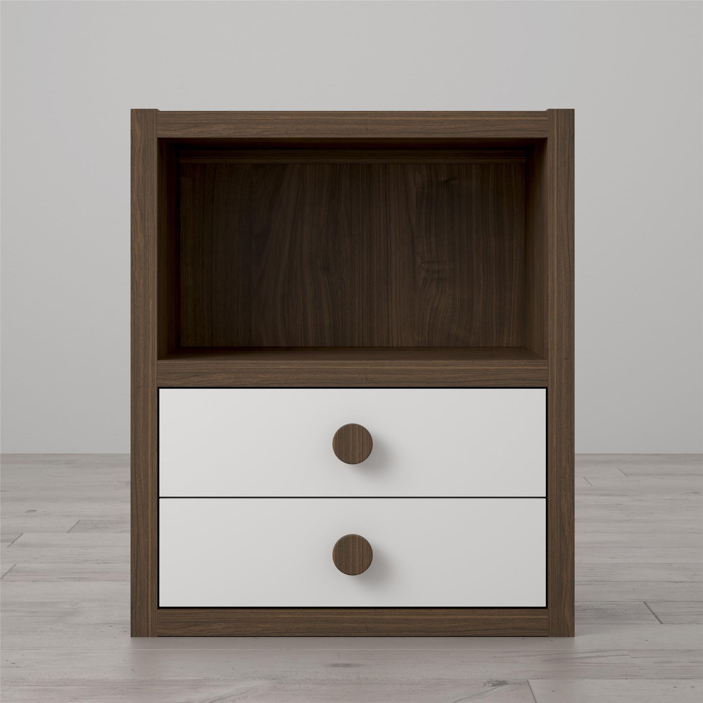 Sierra Ridge Terra Modular Bookcase with Drawers - White
