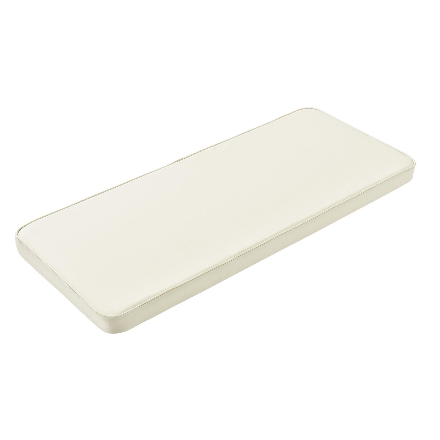 Parsons Multipurpose Storage Bench with Foam Cushion - White