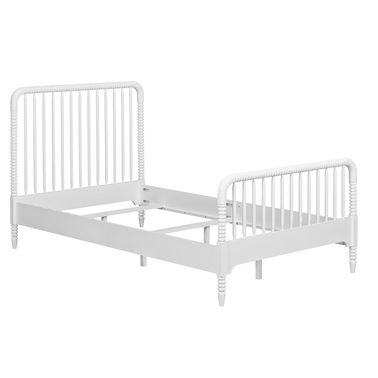 Rowan Valley Linden Kids’ Twin Size Bed with Wood Spindles - White - Twin