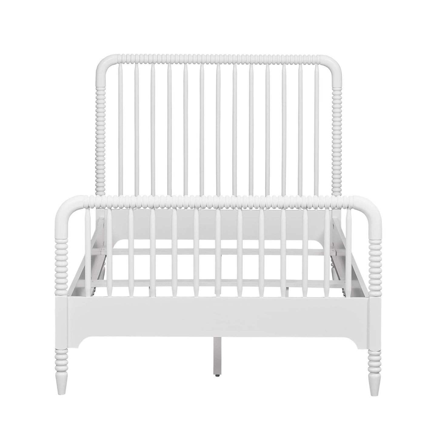 Rowan Valley Linden Kids’ Twin Size Bed with Wood Spindles - White - Twin