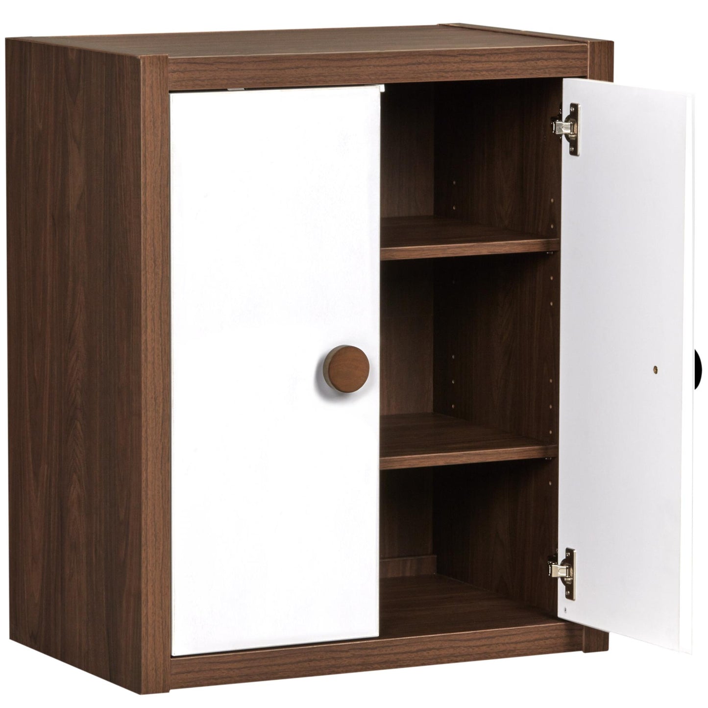 Sierra Ridge Terra Modular Bookcase with Doors - White