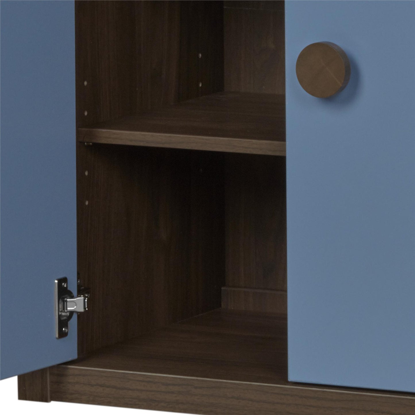 Sierra Ridge Terra Modular Bookcase with Doors - Blue