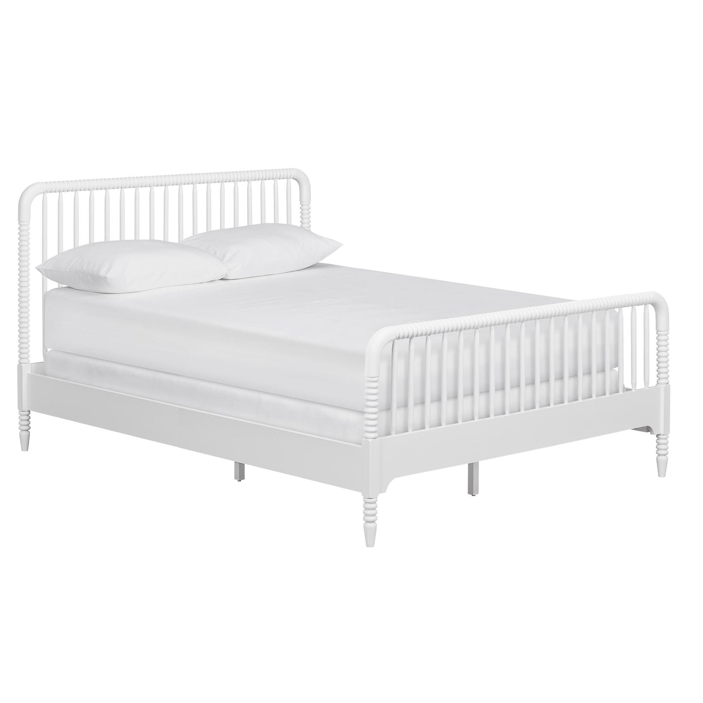 Rowan Valley Linden Kids’ Full Size Bed with Wood Spindles - White - Full