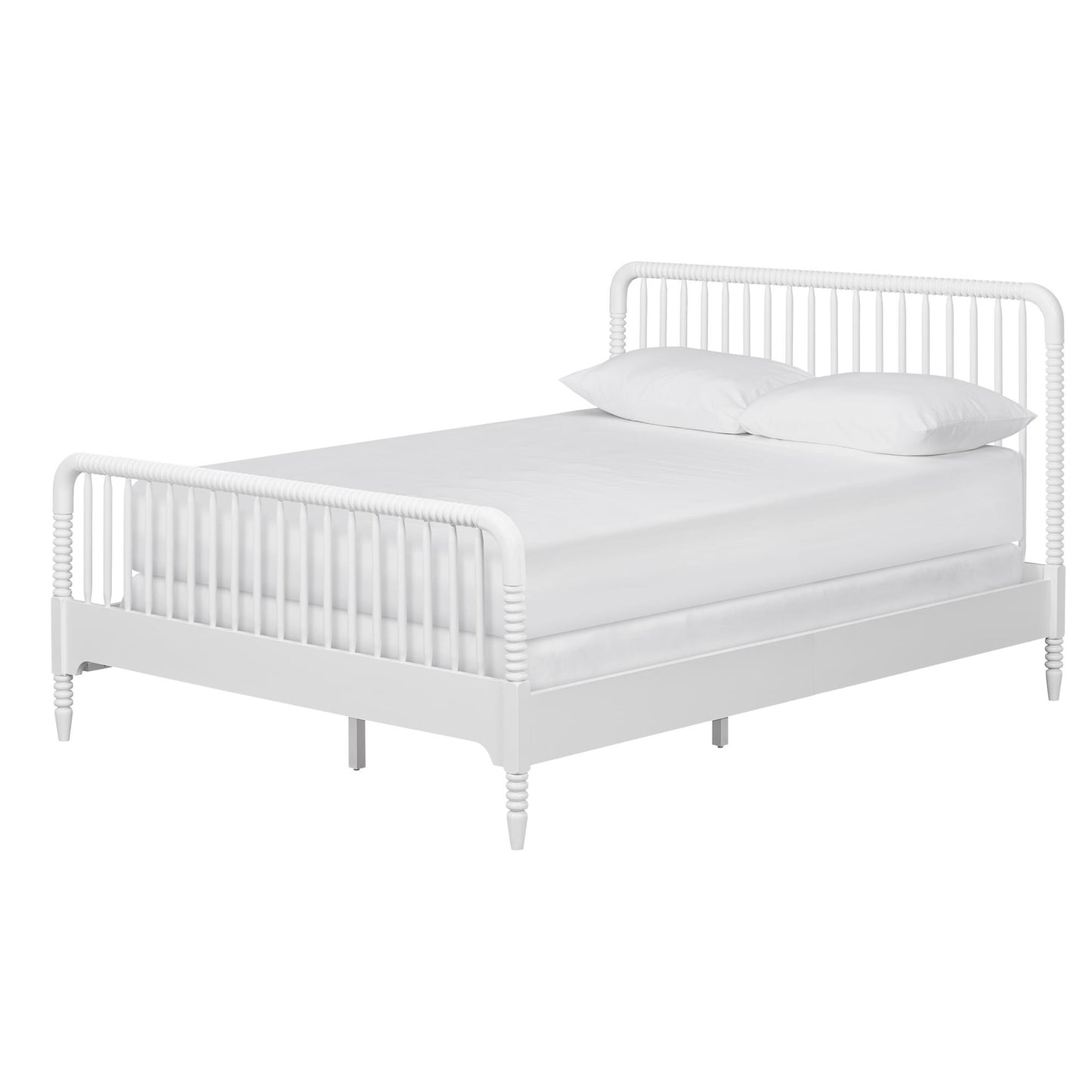 Rowan Valley Linden Kids’ Full Size Bed with Wood Spindles - White - Full