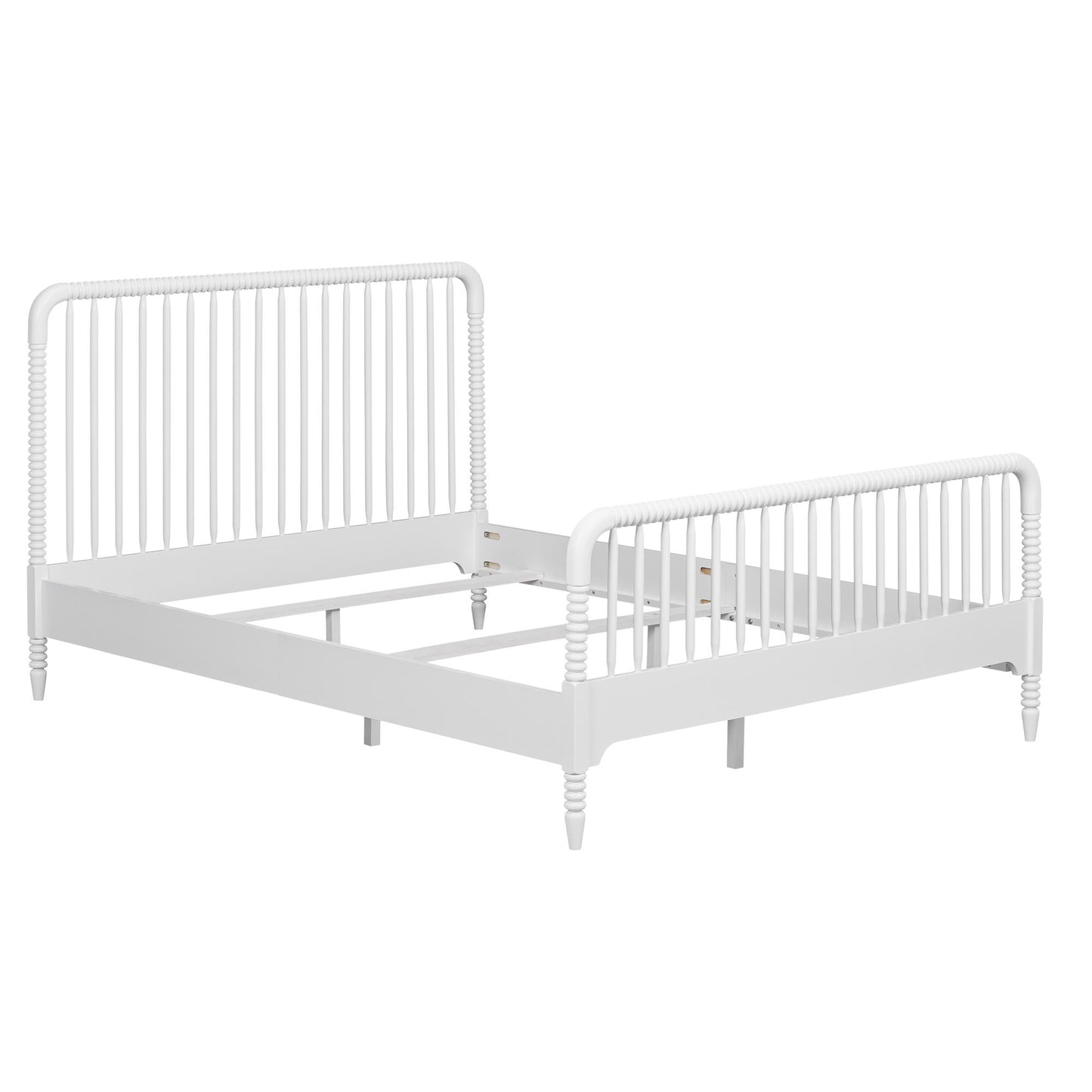 Rowan Valley Linden Kids’ Full Size Bed with Wood Spindles - White - Full