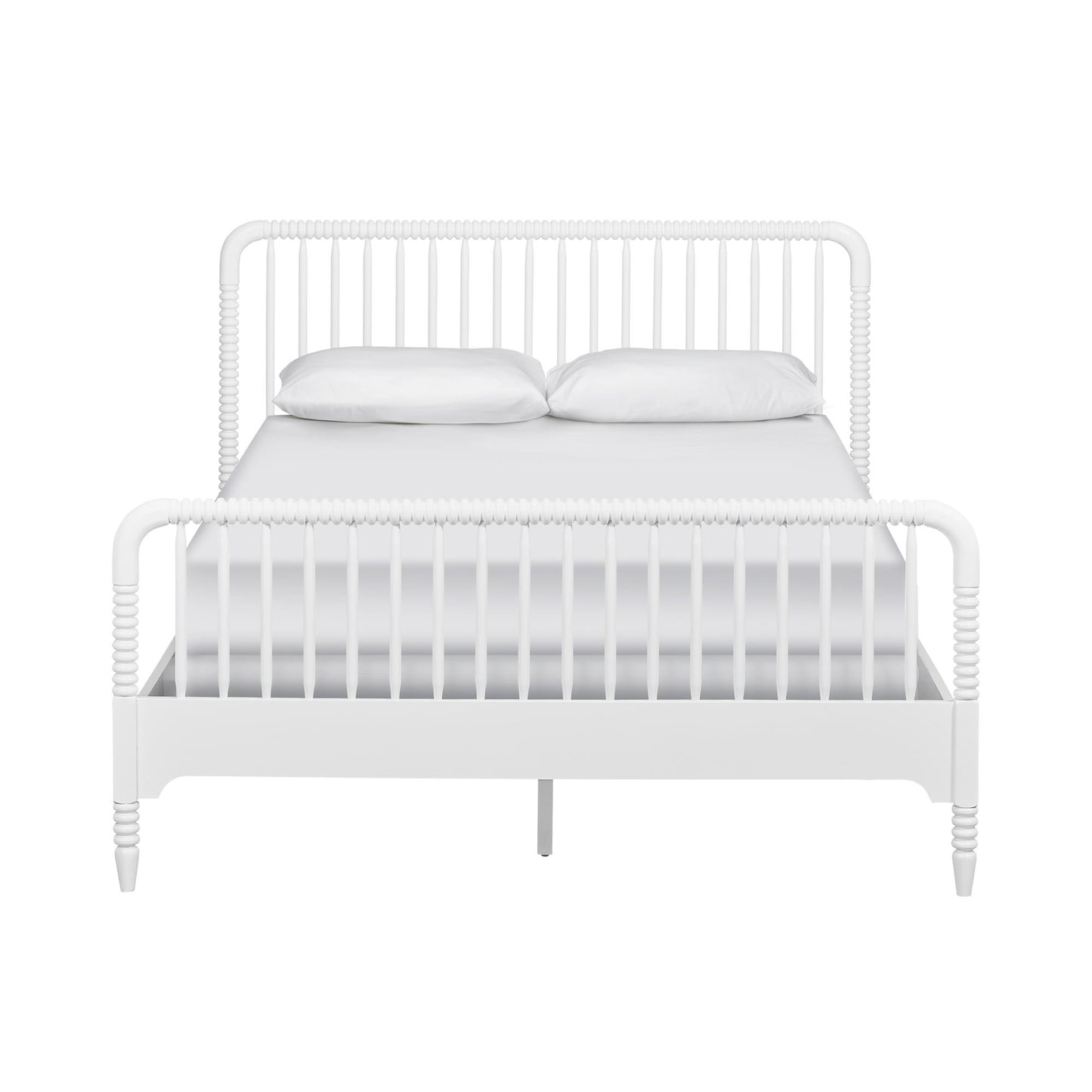 Rowan Valley Linden Kids’ Full Size Bed with Wood Spindles - White - Full