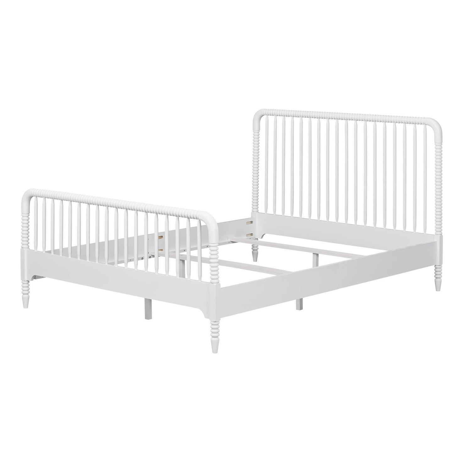 Rowan Valley Linden Kids’ Full Size Bed with Wood Spindles - White - Full