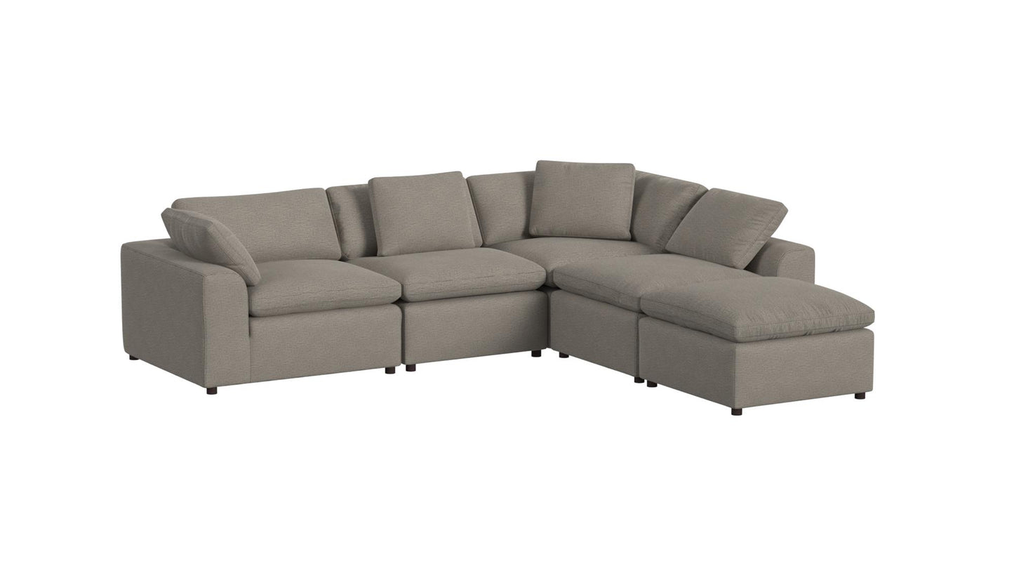 York Modular Corner Chair - Taupe