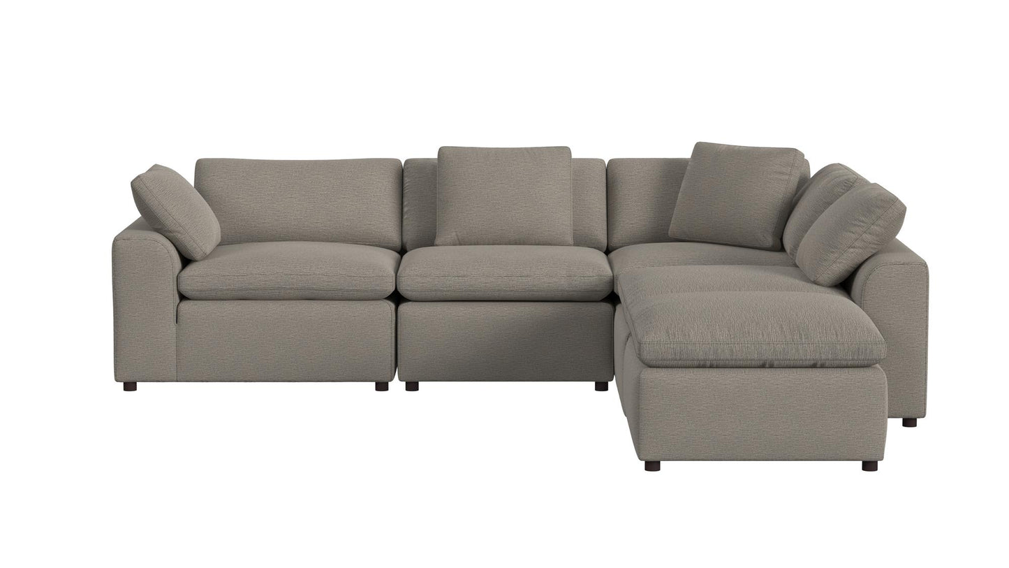 York Modular Corner Chair - Taupe