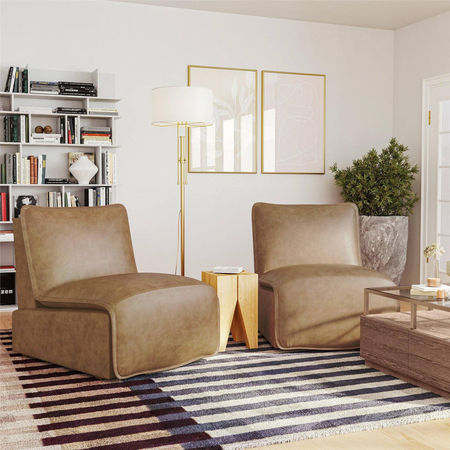 Gotham Power Motion Recliner - Acorn