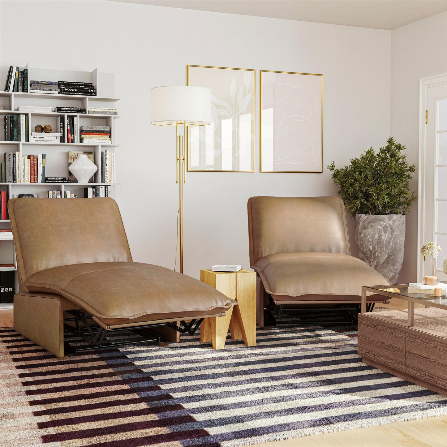 Gotham Power Motion Recliner - Acorn