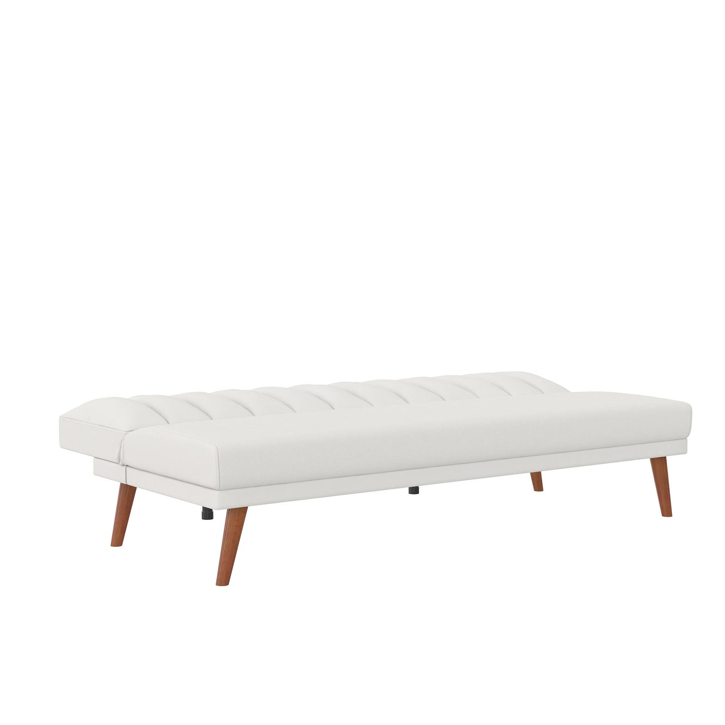 Brittany Armless Futon - White