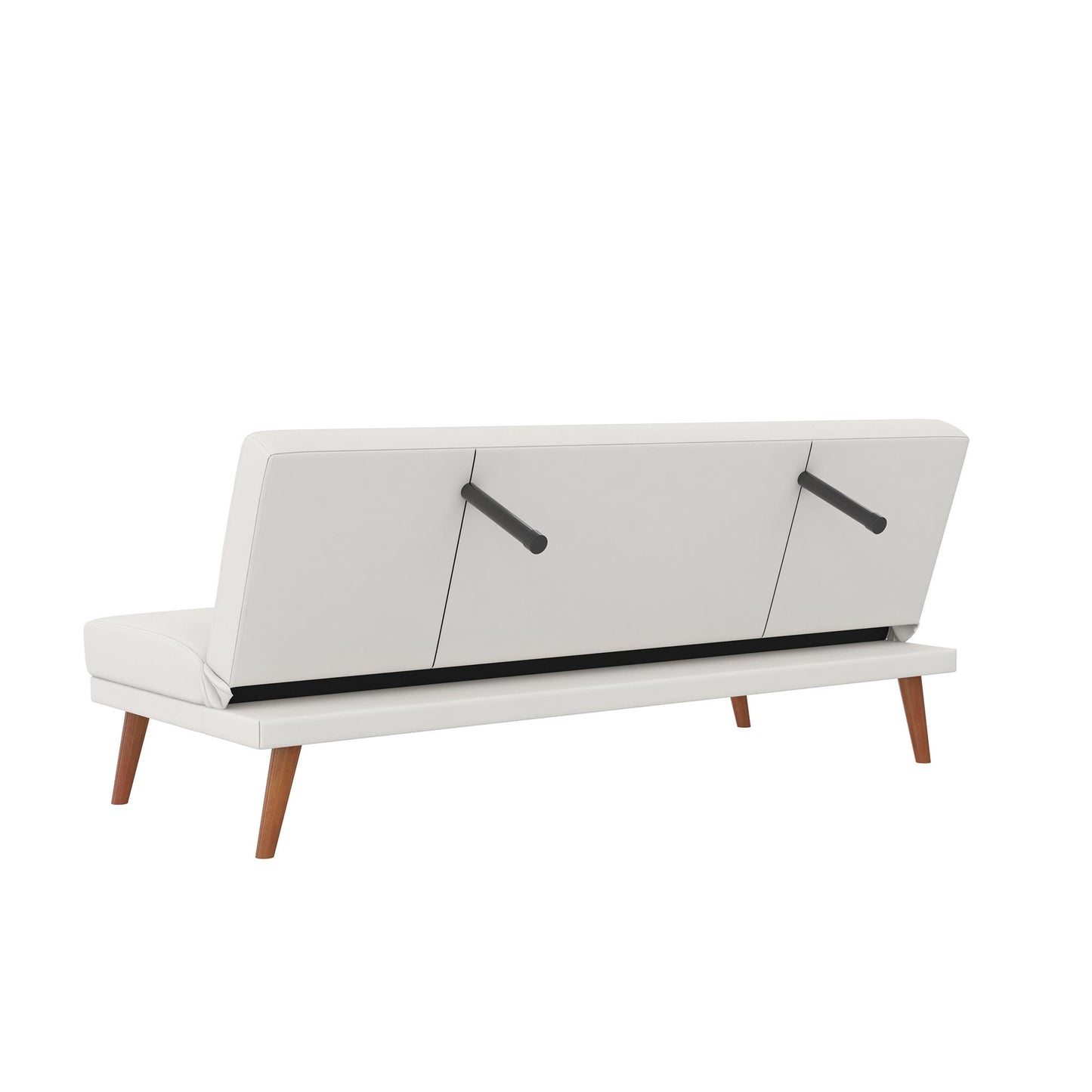 Brittany Armless Futon - White