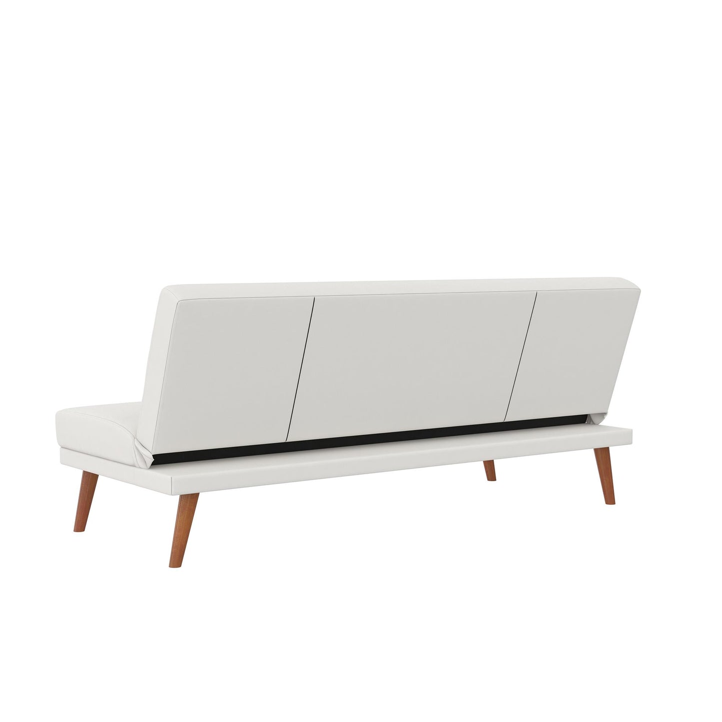 Brittany Armless Futon - White
