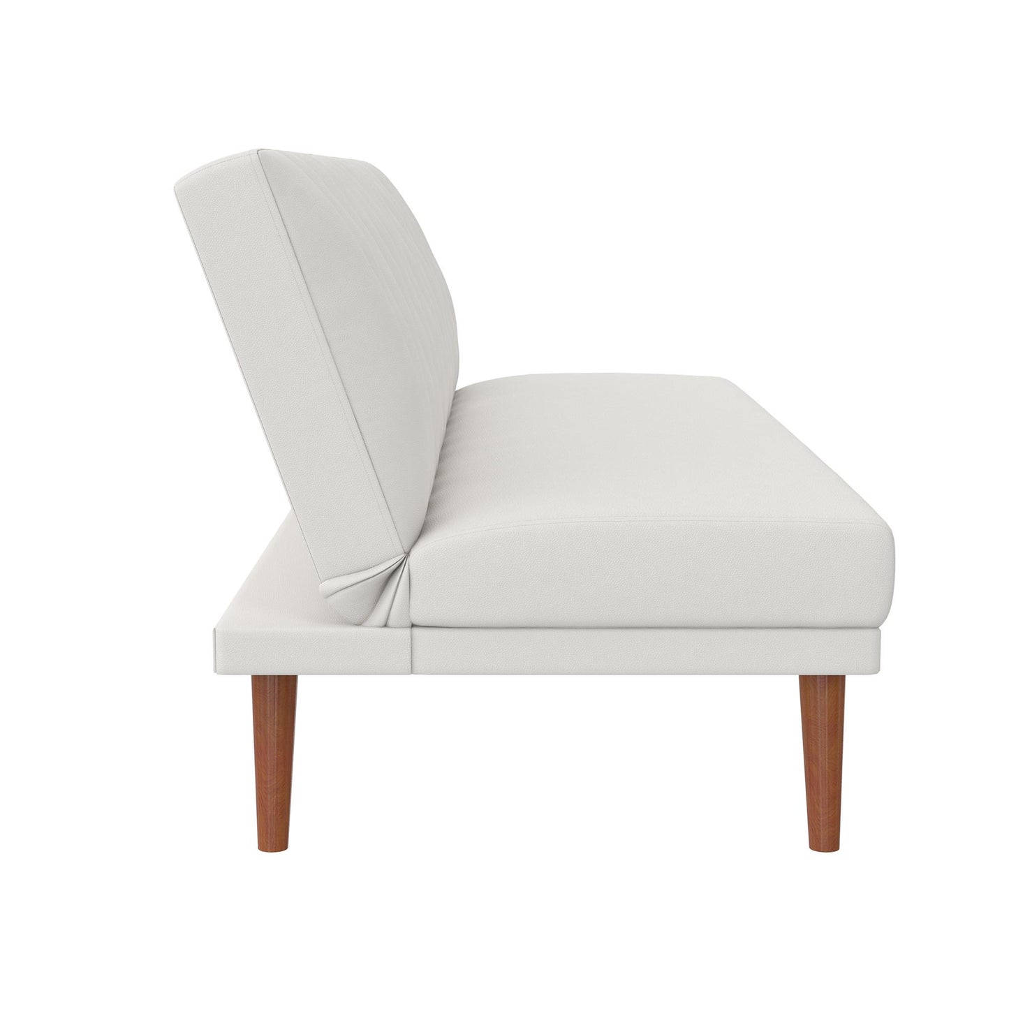 Brittany Armless Futon - White