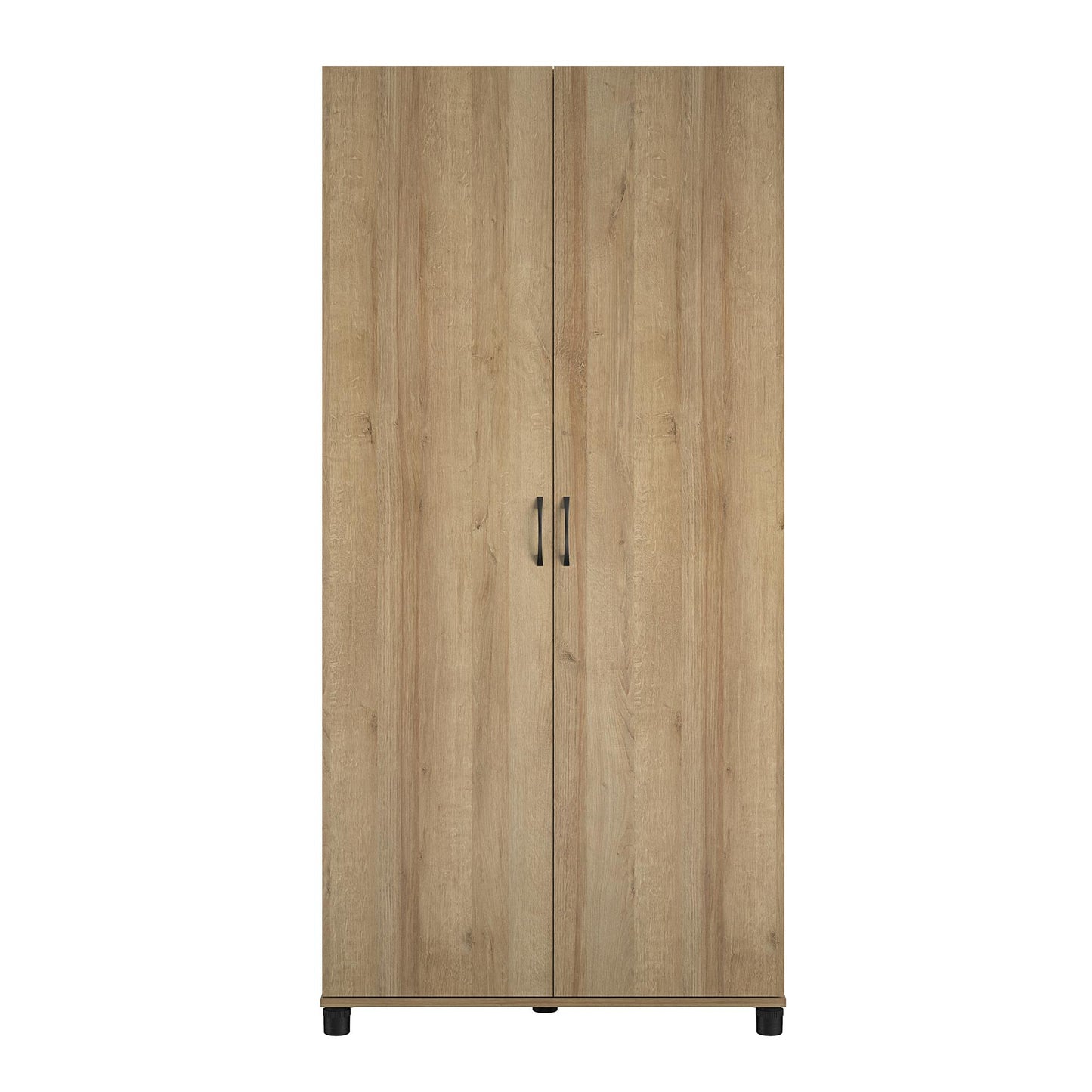 Basin 36" Utility Storage Cabinet with Adjustable Shelving - Natural