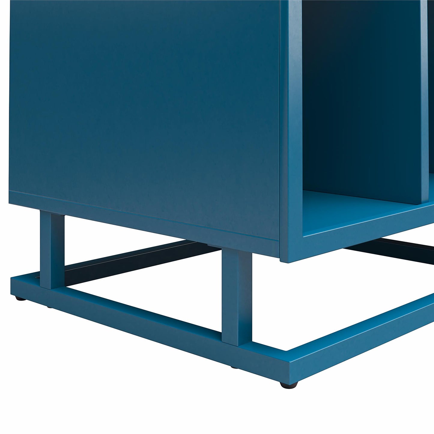Regal Double Wide Record Station, Blue - Blue
