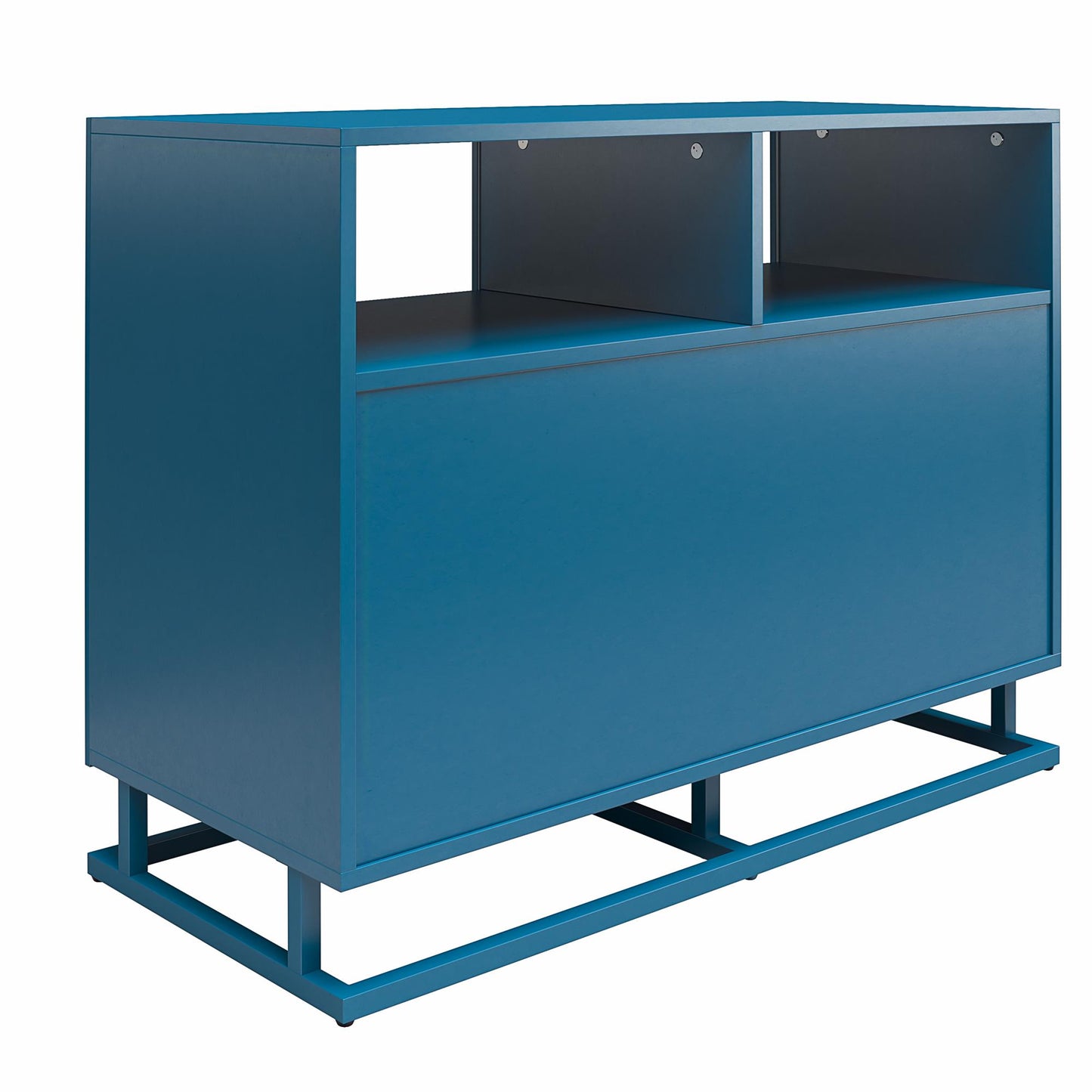 Regal Double Wide Record Station, Blue - Blue