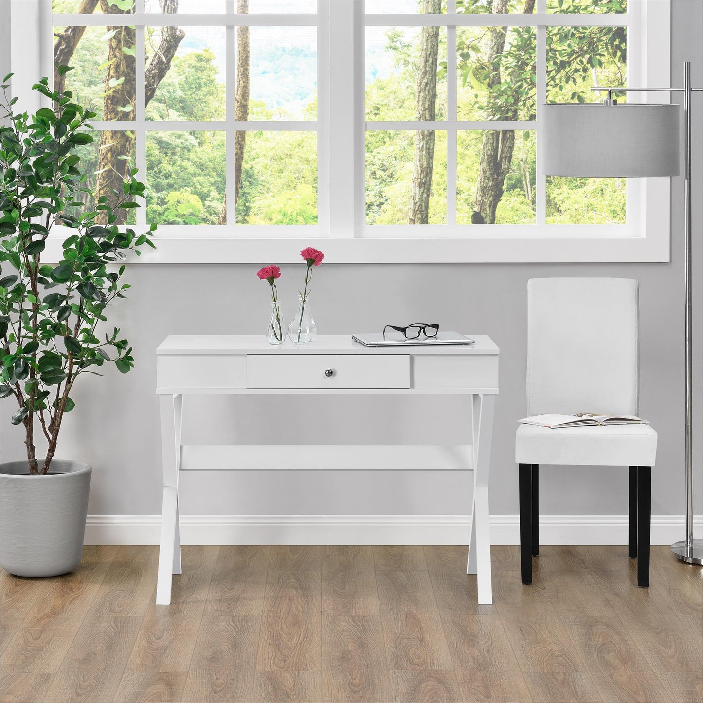 Paxton Campaign Desk - White