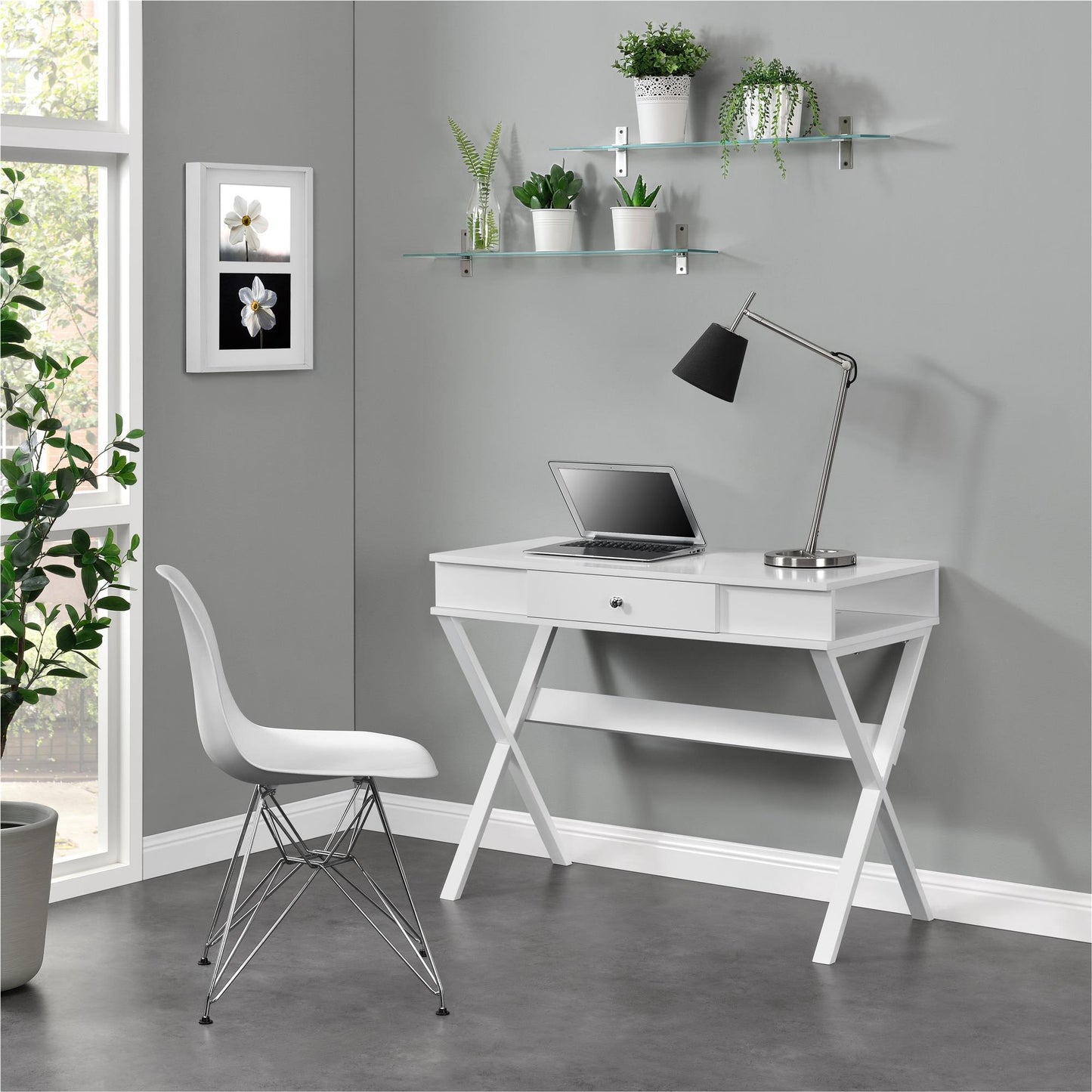Paxton Campaign Desk - White