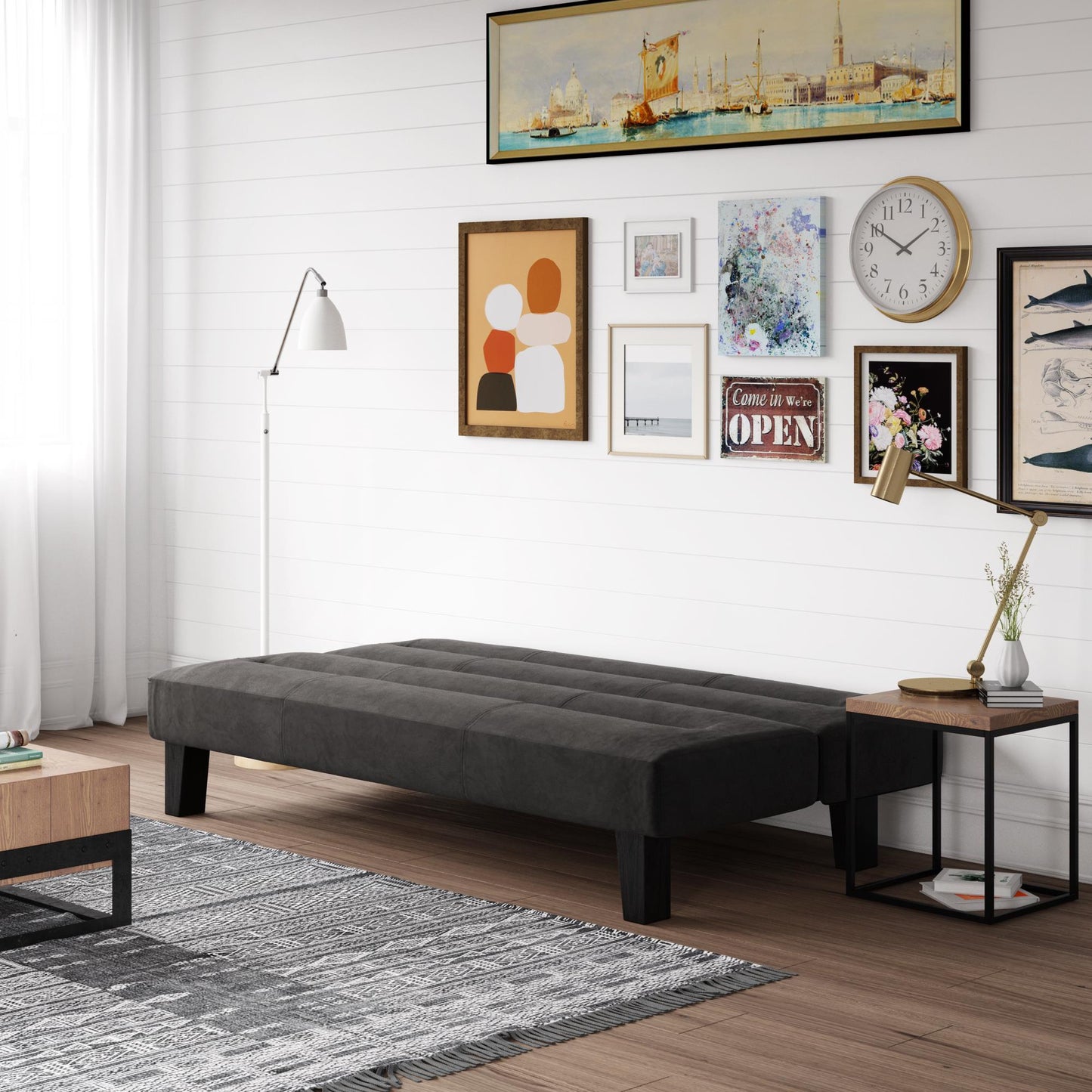 DHP Kebo Futon, Black - Black