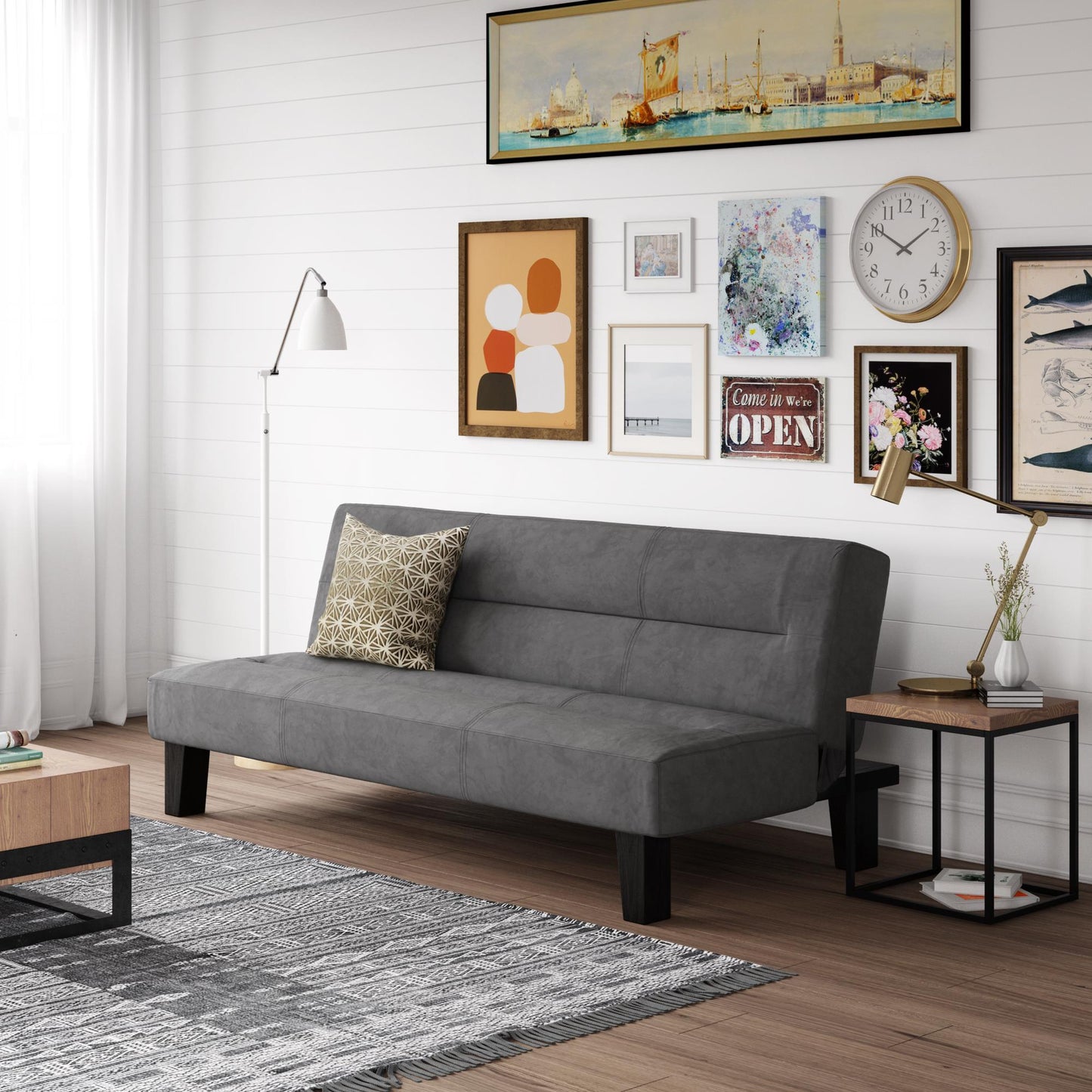 DHP Kebo Futon, Black - Black