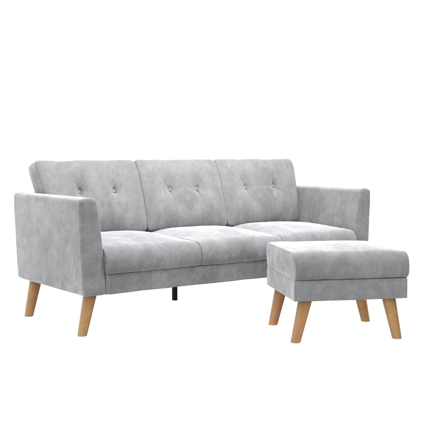 Gloria Sofa Sectional - Light Gray