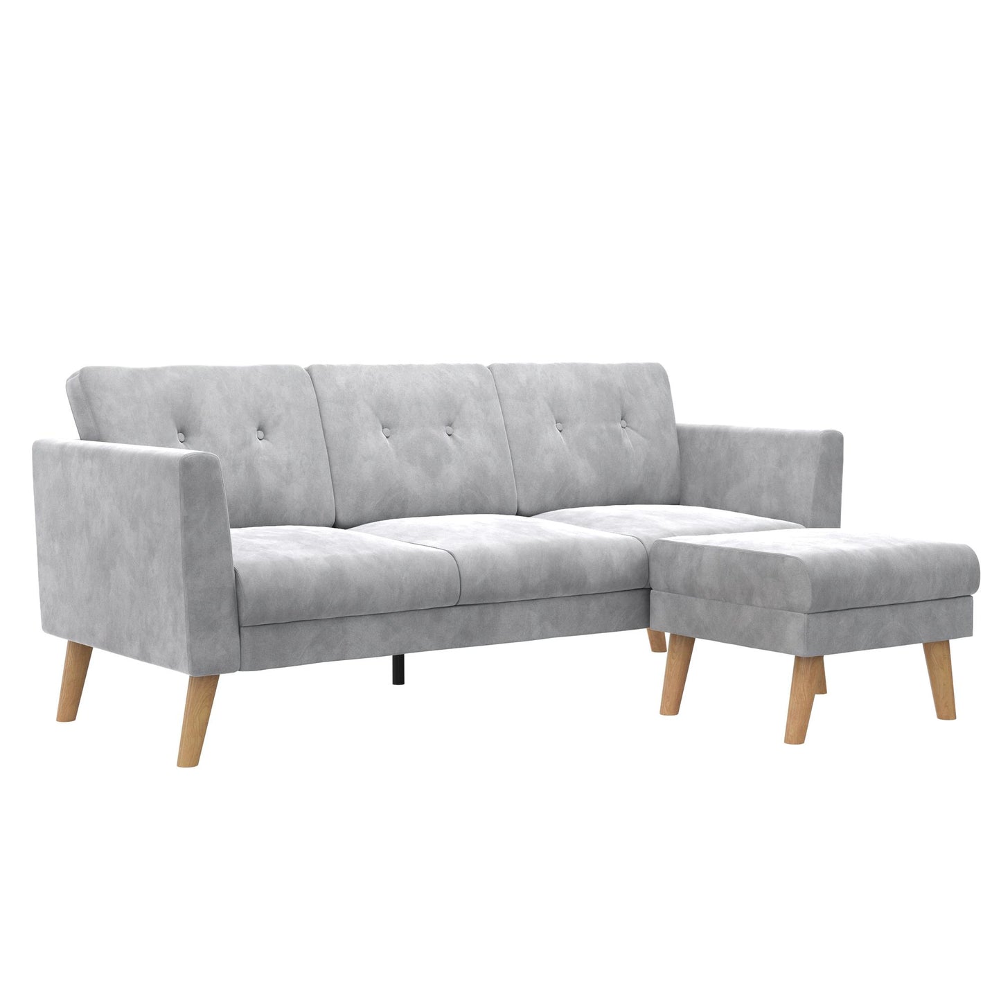 Gloria Sofa Sectional - Light Gray