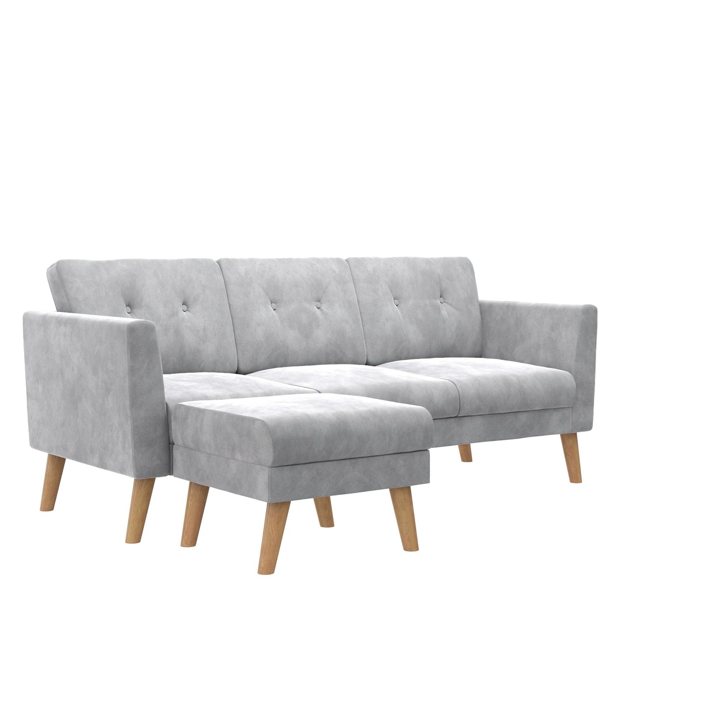 Gloria Sofa Sectional - Light Gray