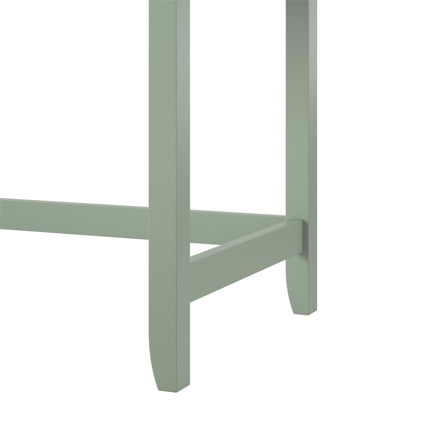Her Majesty 2 Drawer Writing Desk, Pale Green - Pale Green