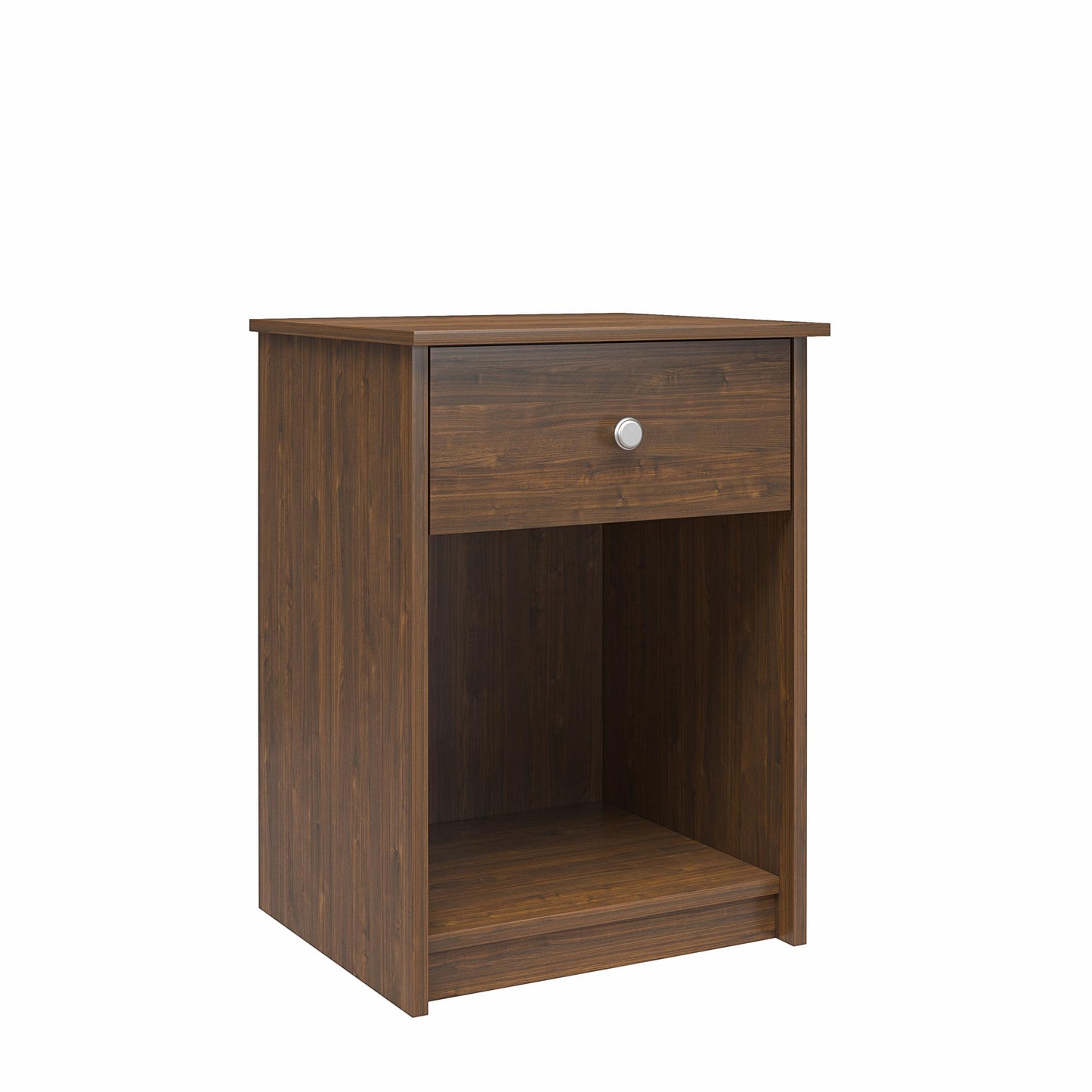 Ellywn Nightstand with Drawer - Saint Walnut