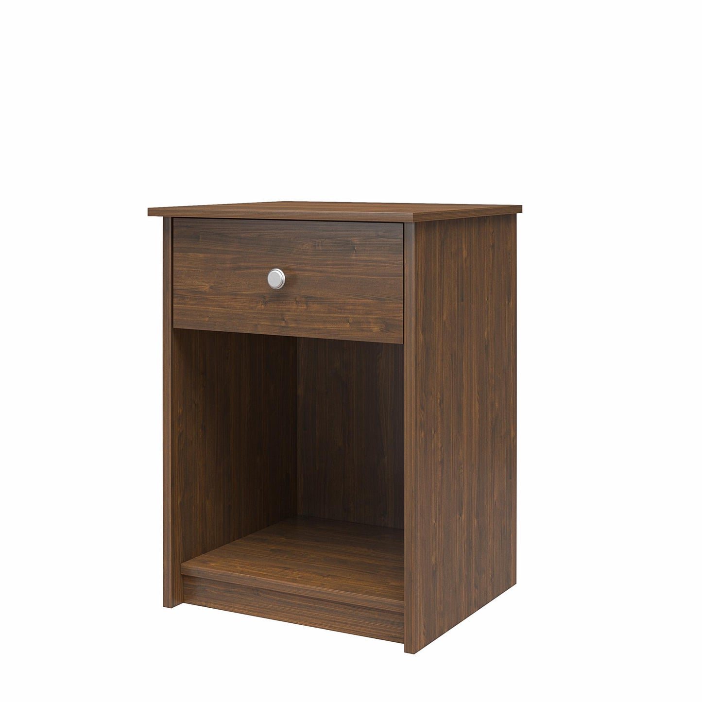 Ellywn Nightstand with Drawer - Saint Walnut