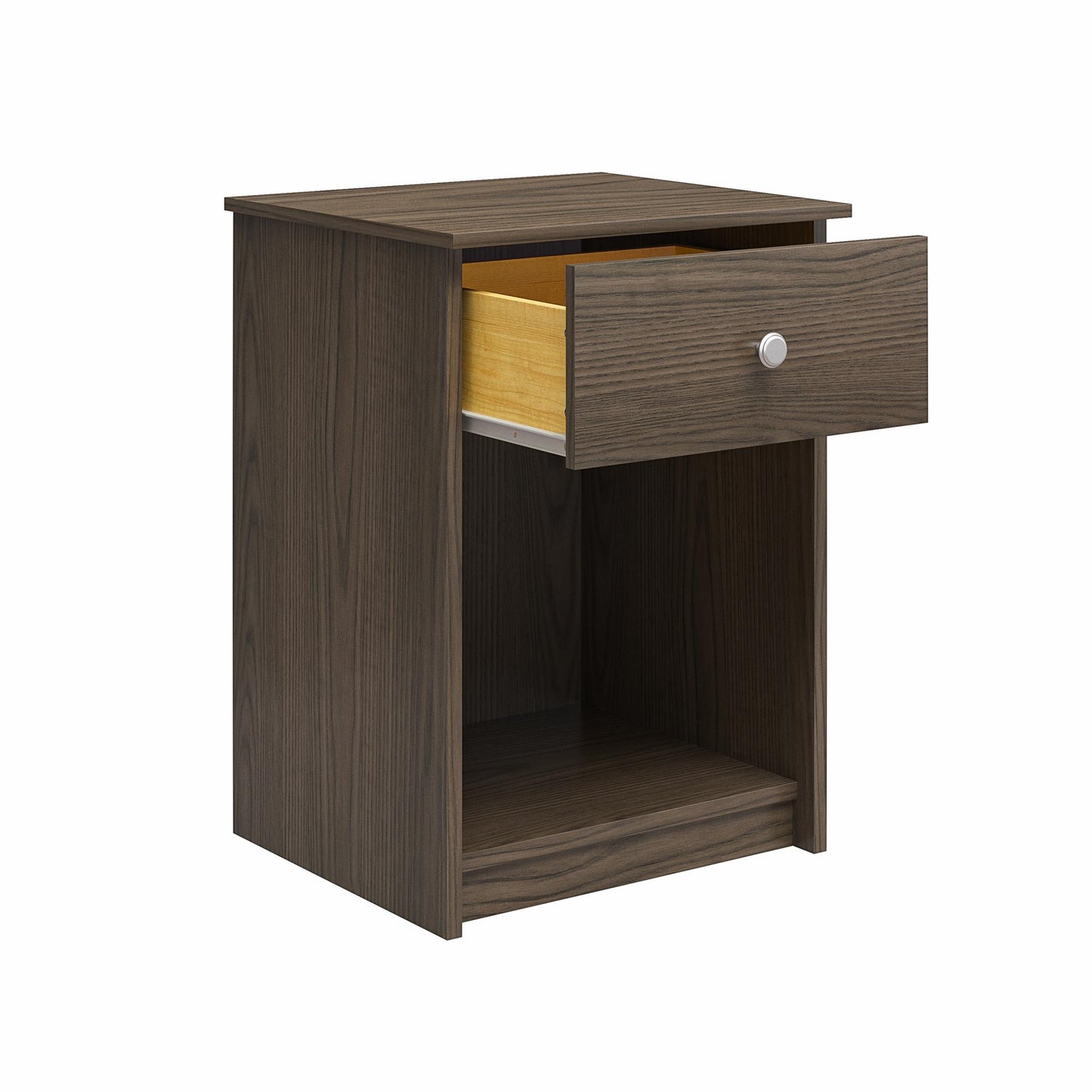 Ellywn Nightstand with Drawer - Brown Stanton Ash