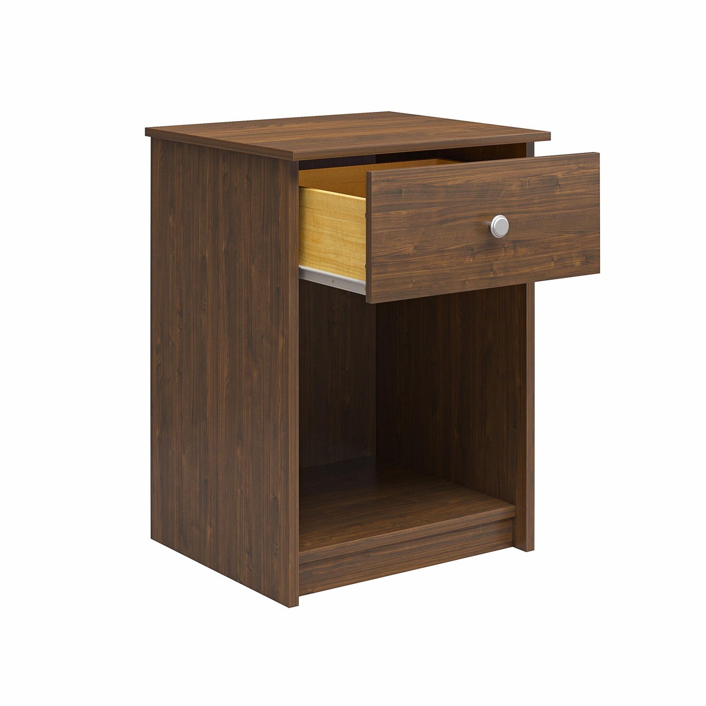 Ellywn Nightstand with Drawer - Saint Walnut