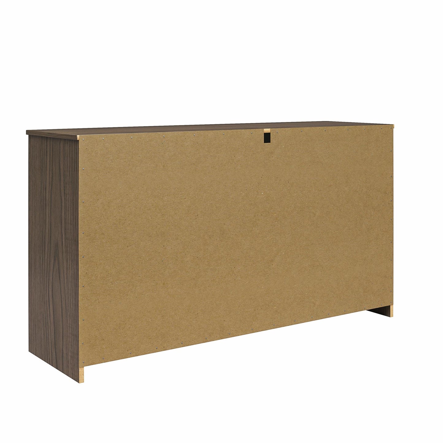 Ellwyn 6 Drawer Wide Dresser with Included Wall Anchor Kit - Brown Stanton Ash